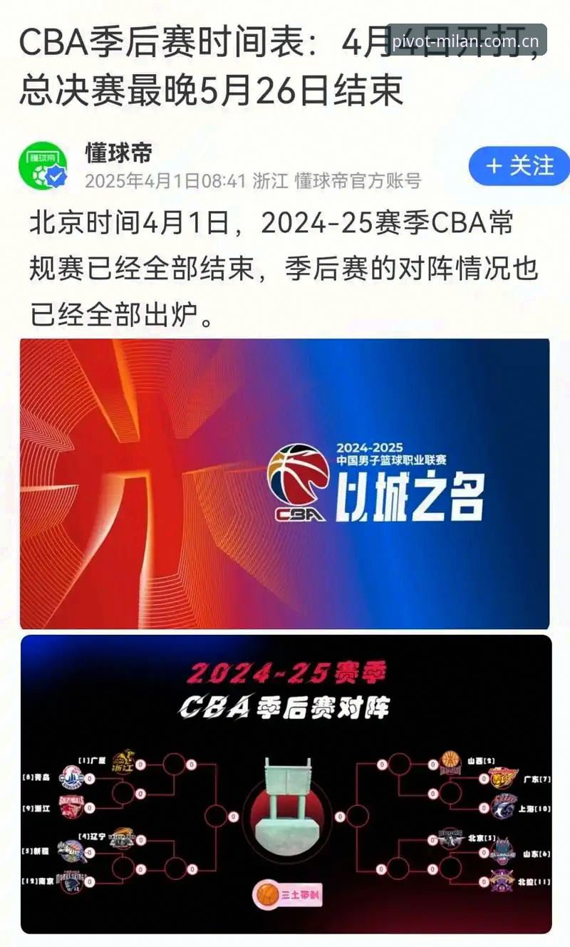 米兰全维度枢纽数据推荐 2026-27赛季CBA赛程与政策全解读